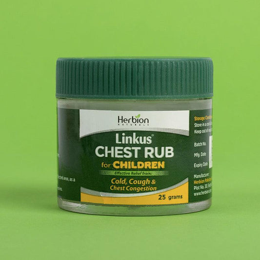 Herbion Linkus Chest Rub – For Children