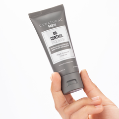 CoNatural Men Oil Control Face Wash with Activated Charcoal For Oily & Acne-Prone Skin 60 ML
