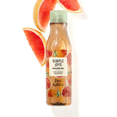 Oriflame Love Nature Simple Joys Shower Gel with Organic Grapefruit 250 ML