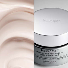 Oriflame Novage+ Multi Active Anti Ageing Night Cream Light 50 ML