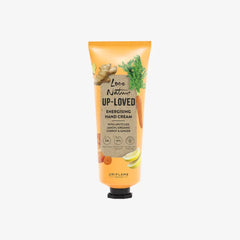 Oriflame Love Nature Up Loved Energising Hand Cream with Upcycled Lemon Organic Carrot & Ginger 75 ML