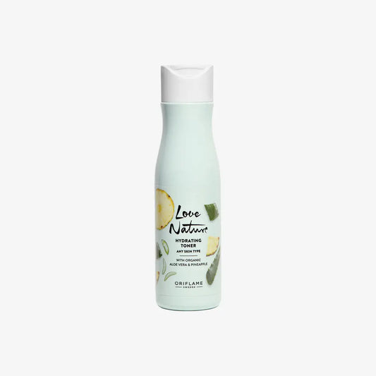 Oriflame Love Nature Hydrating Toner with Organic Aloe Vera Pineapple 150ml