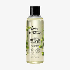 Oriflame Love Nature Protecting Body Face Hair Oil with Organic Olive Oil 100 ML