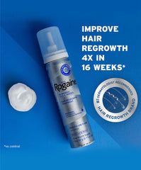 Rogaine 5% Minoxidil Foam for Hair Loss and Hair Regrowth Topical Treatment 3 Month Supply