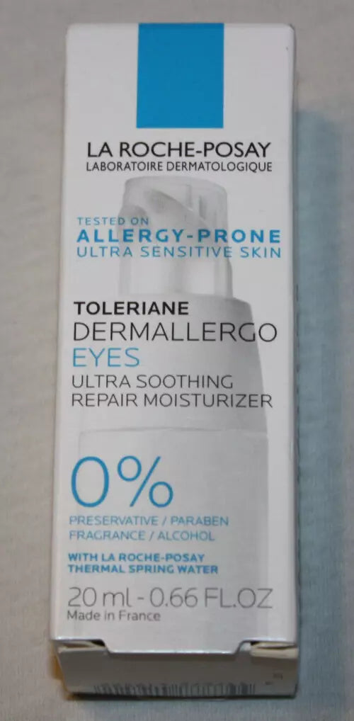 La Roche-Posay Toleriane Ultra Eye Cream Moisturizer Daily Use 0.66 Fl Oz 20 mL