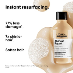 L'Oréal Absolut Repair Shampoo – Repairs and nourishes damaged hair. Available in Pakistan.
