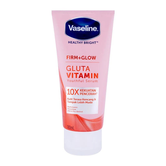Vaseline Healthy Bright Firm Glow Gluta Vitamin Youthful Serum 180ml