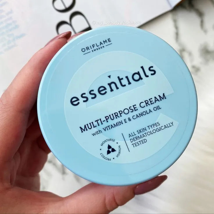 Oriflame Essentials Multi-Purpose Cream with Vitamin E & Canola Oil 