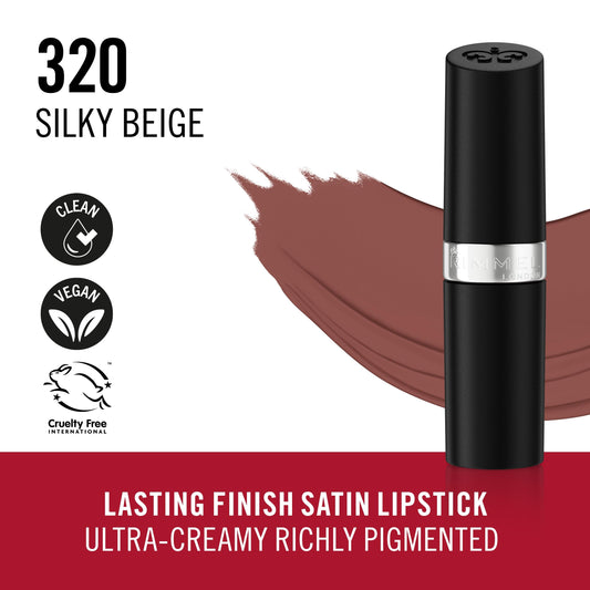 RML Lasting Finish Bullets Satin Lipstick - 320 Silky Beige