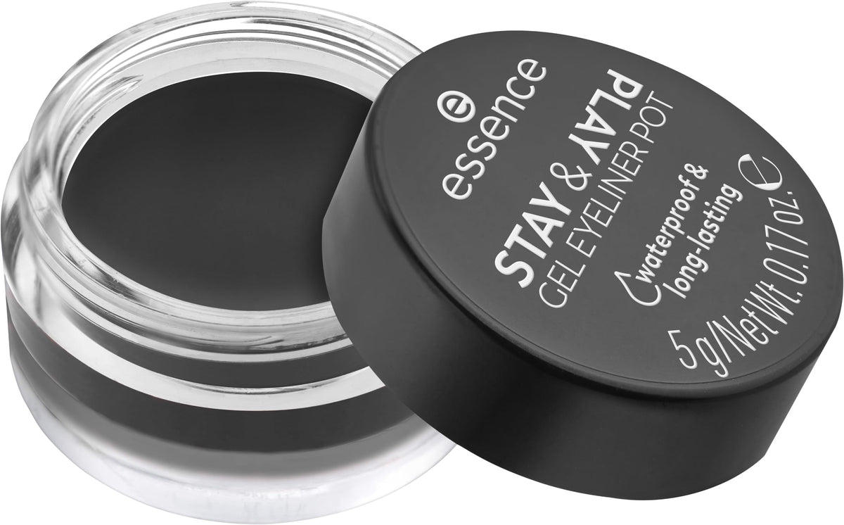 essence STAY & PLAY GEL EYELINER POT 01