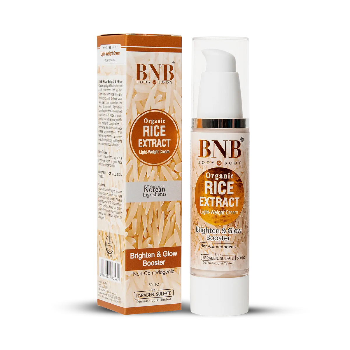 BodynBody BNB Rice Extract Cream