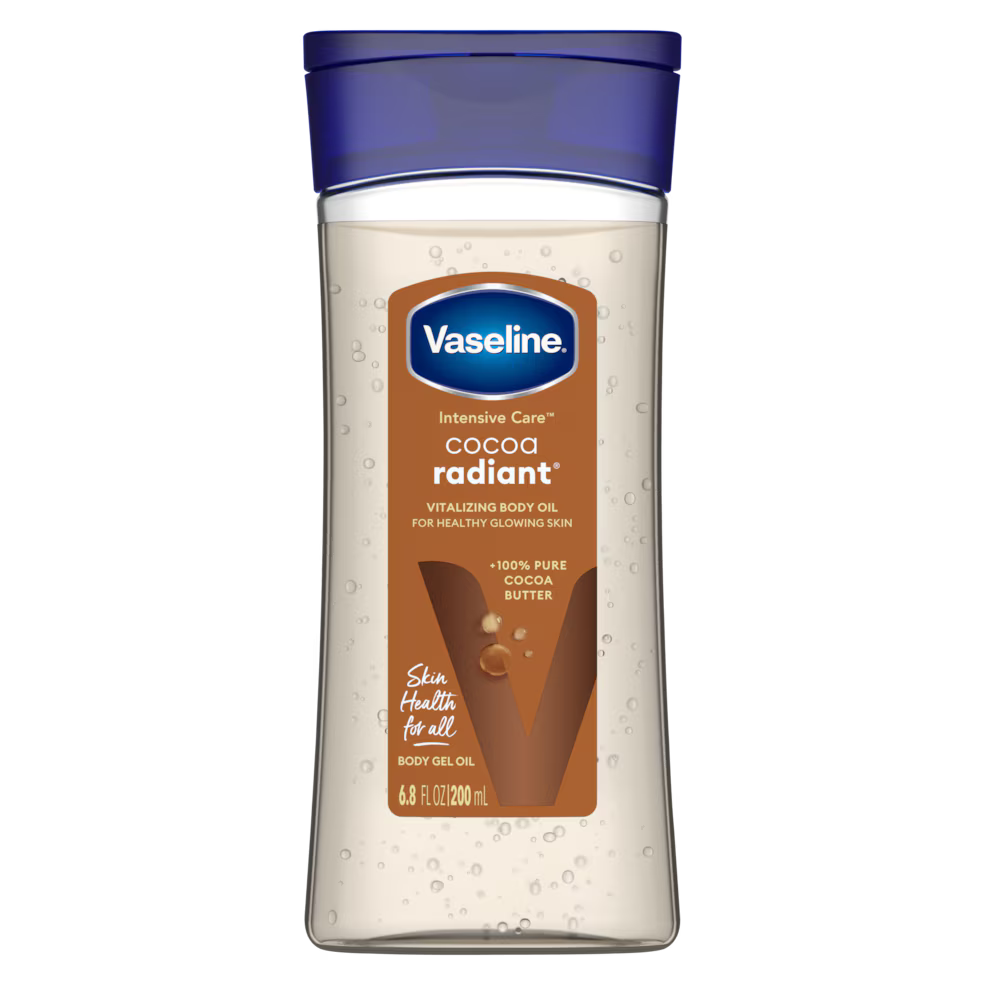 Vaseline Intensive Care Cocoa Radiant Vitalizing Body Oil 200ml USA