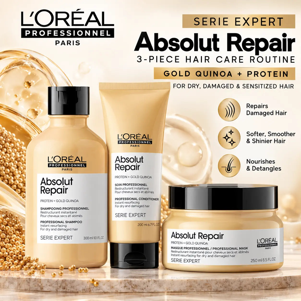 L'Oréal Professionnel Serie Expert Absolut Repair Bundle Deal