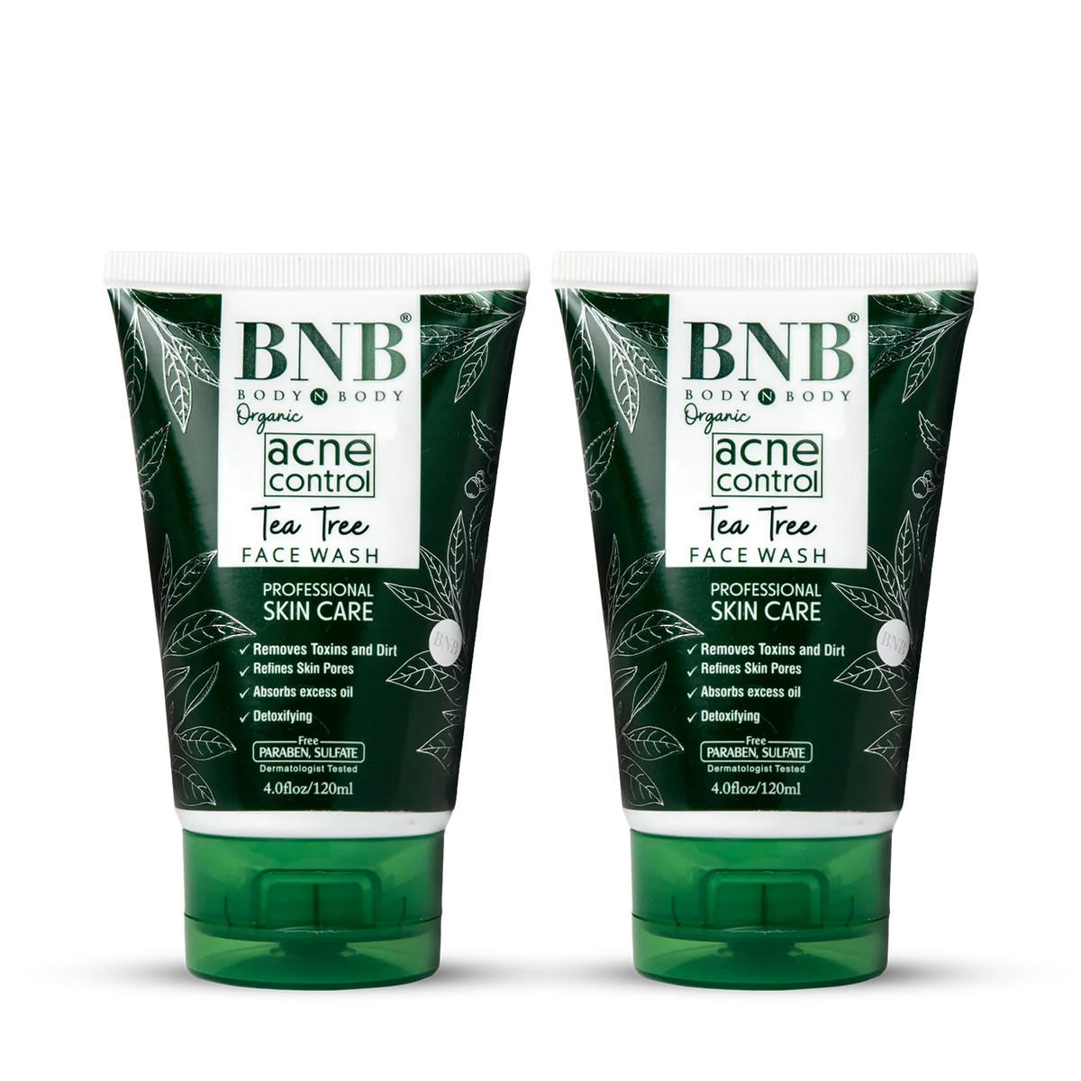 BodynBody BNB Acne Tea Tree Face Wash ( Pack Of 2 )