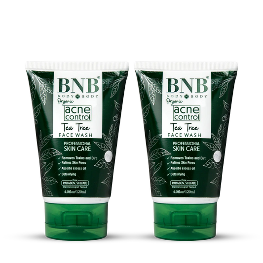 BodynBody BNB Acne Tea Tree Face Wash ( Pack Of 2 )