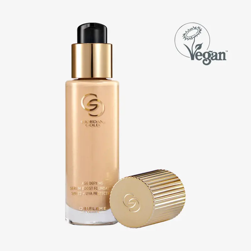 Oriflame Giordani Gold Age Defying Serum Boost Foundation SPF 12 plus UVA Protection 30 ML