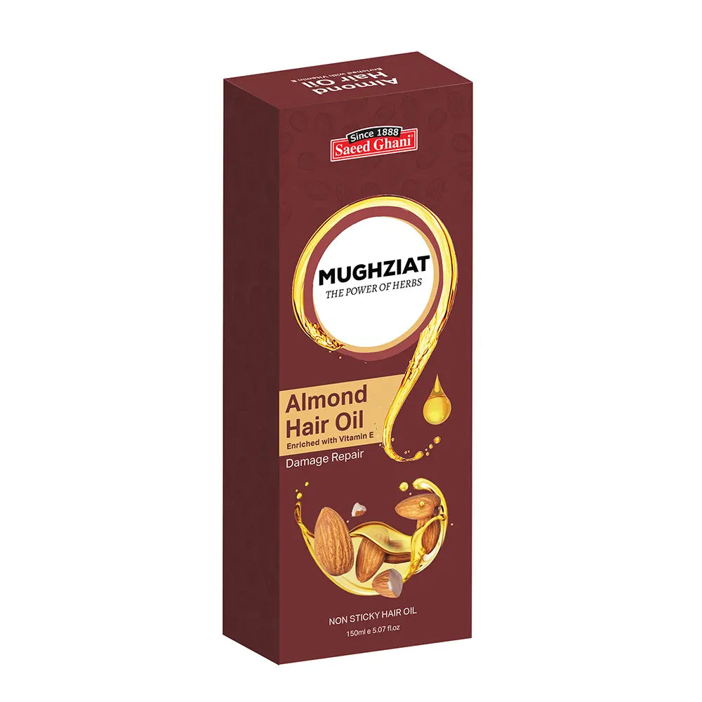 Saeed Ghani Almond Damage Repair Hair Oil