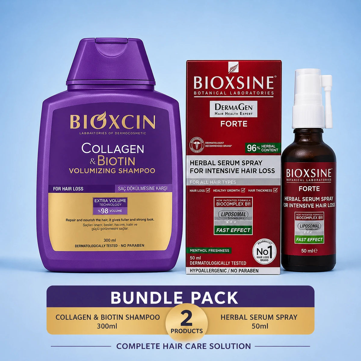 Bioxcin Complete Hair Care Bundle