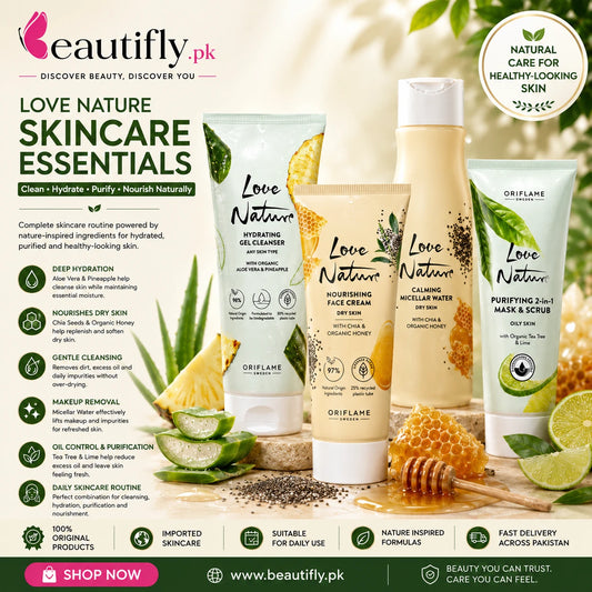 Oriflame Love Nature Complete Skincare Bundle