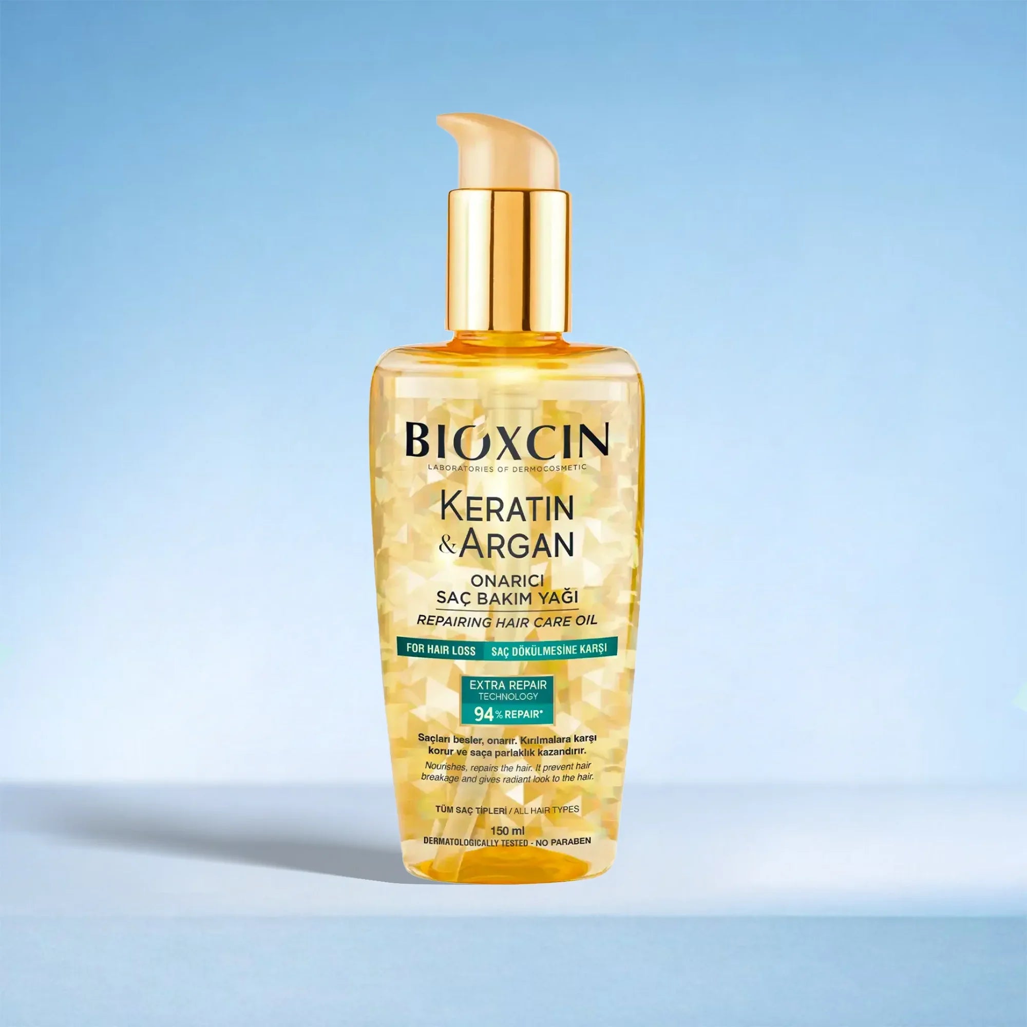 Bioxcin Keratin & Argan Hair Oil 150ml