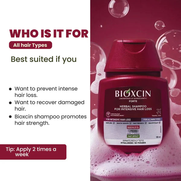 Bioxsine Dermagen Forte Shampoo 100ml