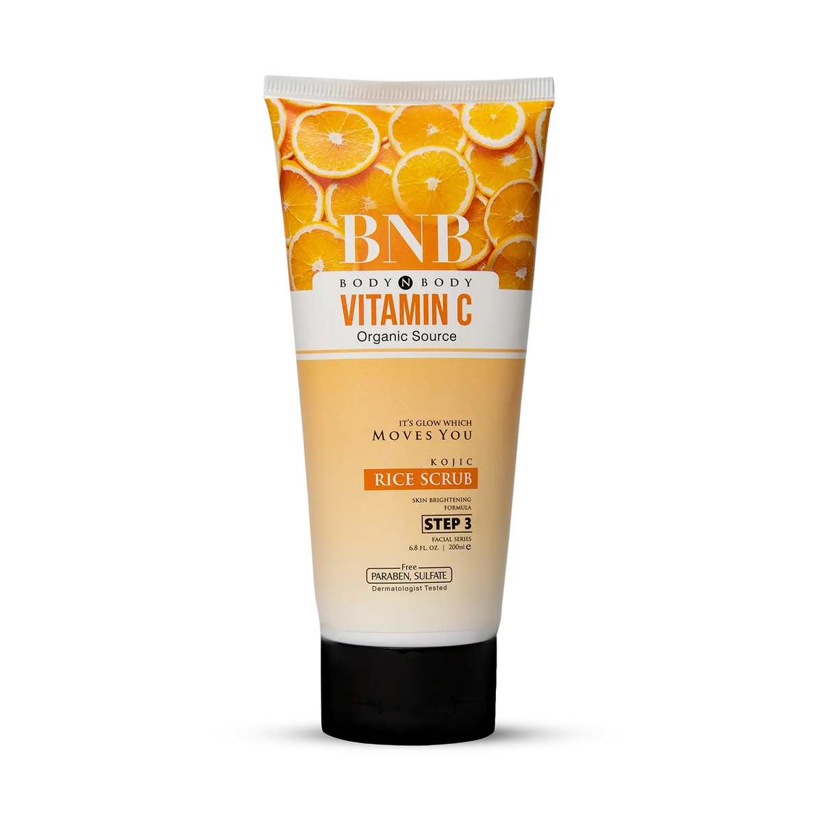 BodynBody Vitamin C Rice Scrub 200 ML