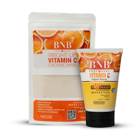 BodynBody Bright Up Vitamin C Mask And Face Wash