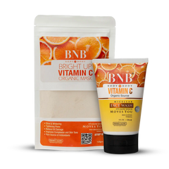 BodynBody Bright Up Vitamin C Mask And Face Wash