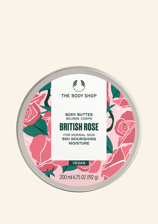 The Body Shop British Rose Body Butter 200ml