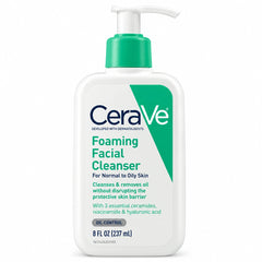 CeraVe Foaming Facial Cleanser for Normal to Oily Skin 237ml