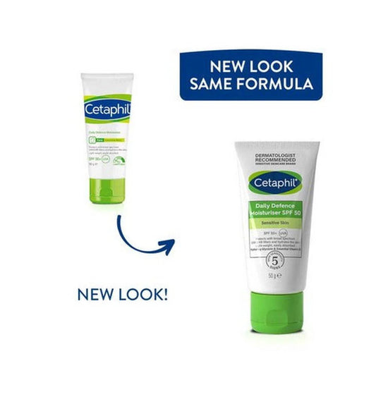 Cetaphil Daily Defence Moisturiser SPF 50+ 50g