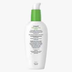 Cetaphil daily hydrating lotion bottle on a white background