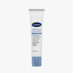 Cetaphil Refreshing Eye Serum tube on a white background