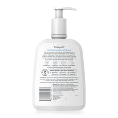 Cetaphil bottle with pump on a white background