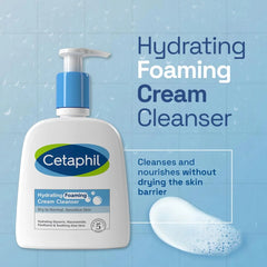 Cetaphil Hydrating Foaming Cream Cleanser 236 ml