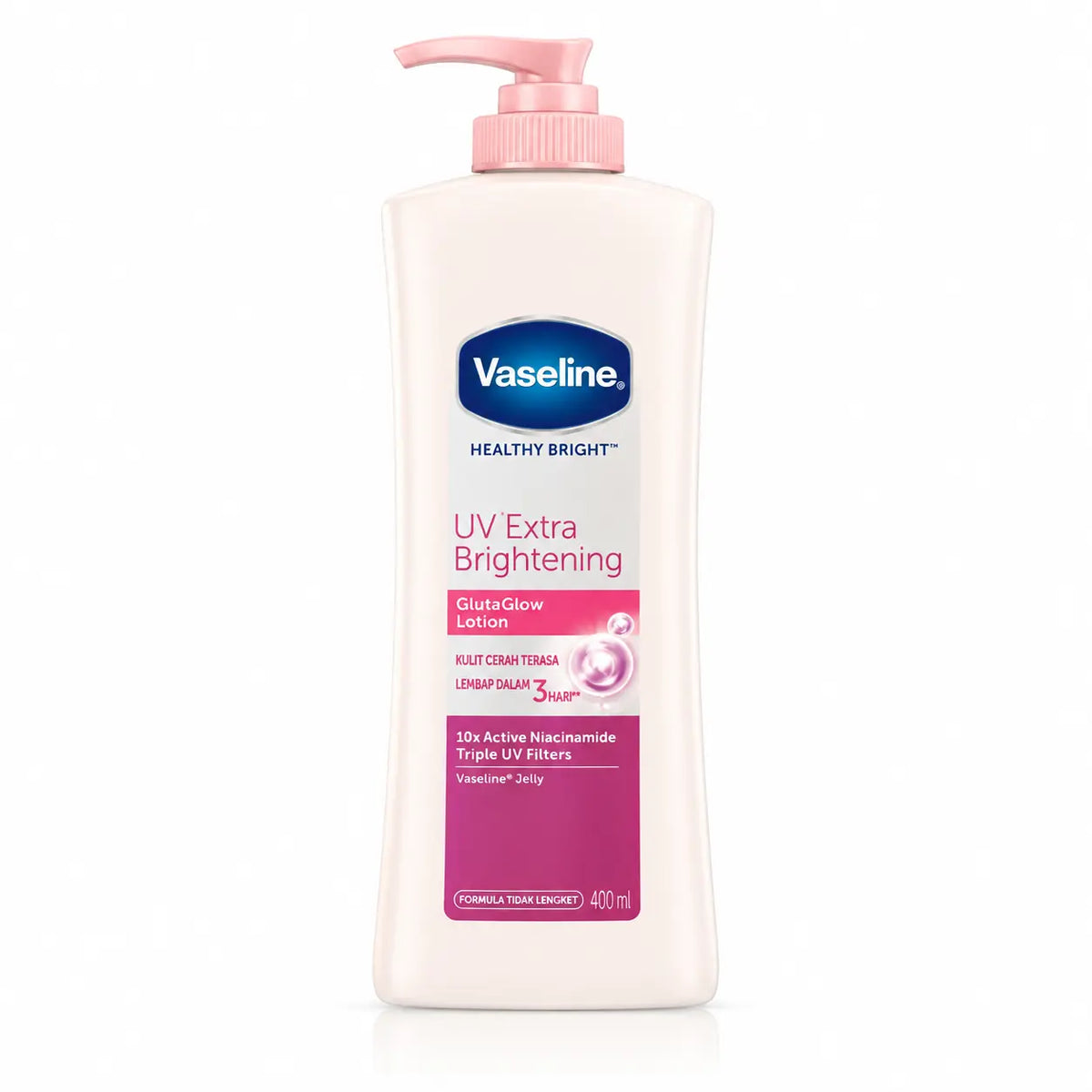 Vaseline Healthy Bright UV Extra Brightening GlutaGlow Lotion 400ml