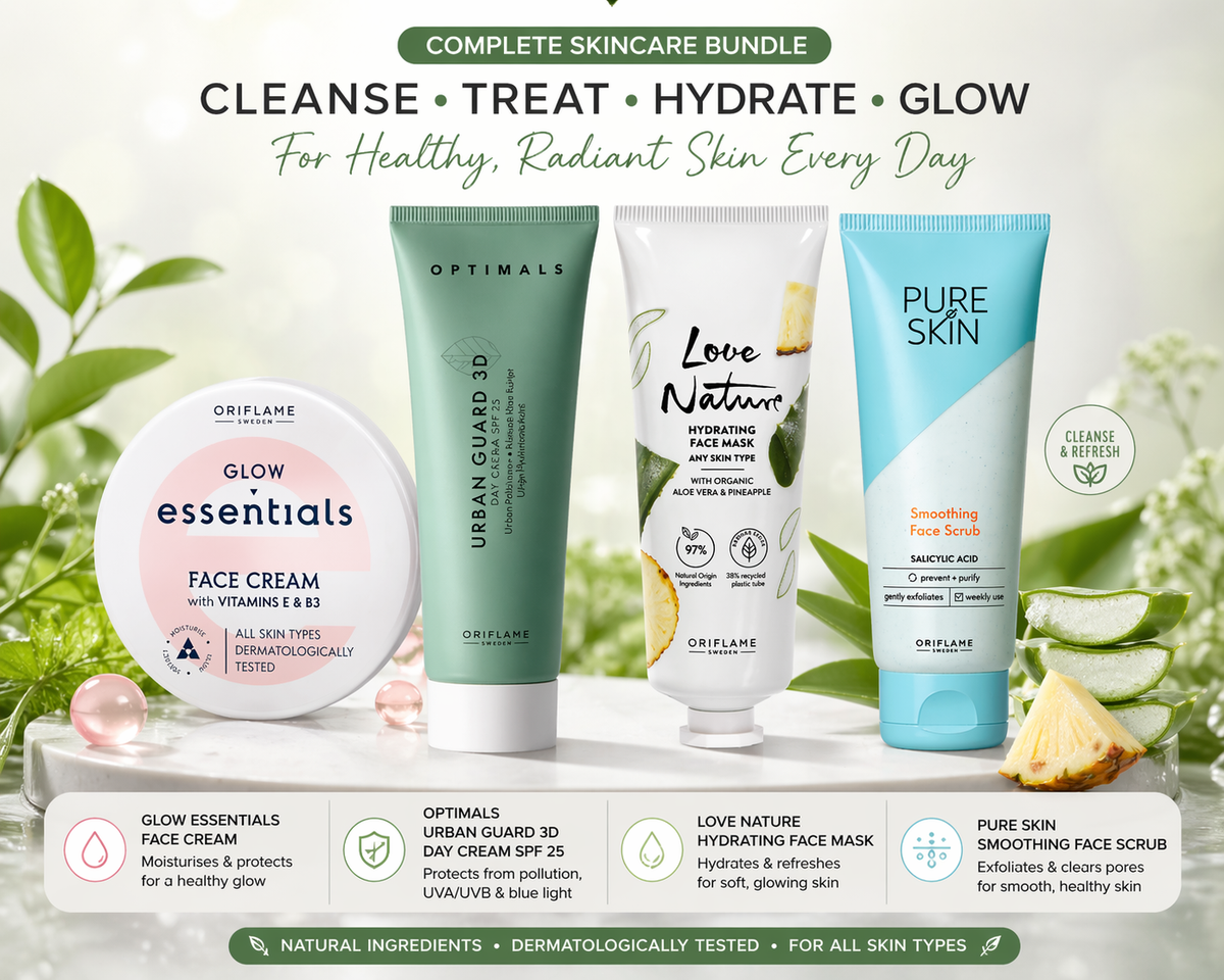 Oriflame Love Nature Complete Skincare Bundle