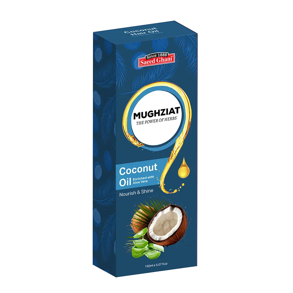 Saeed Ghani Coconut Hair Oil Enriched with Aloe Vera