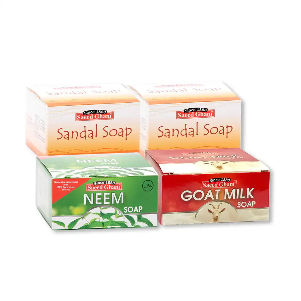 Saeed Ghani Pack of 4 Soaps