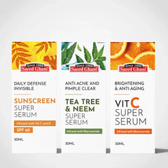 Saeed Ghani Bundle of 3 Super Serums
