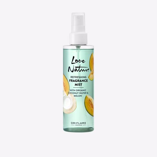 Oriflame Love Nature Refreshing Fragrance Mist with Organic Coconut Water & Melon 200ml