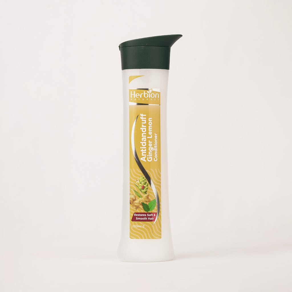 Herbion Ginger Lemon Anti Dandruff Hair Conditioner 230 ML