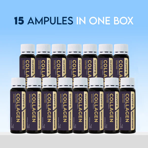 Gluvit-S Collagen 15 Oral Shots Beauty Booster