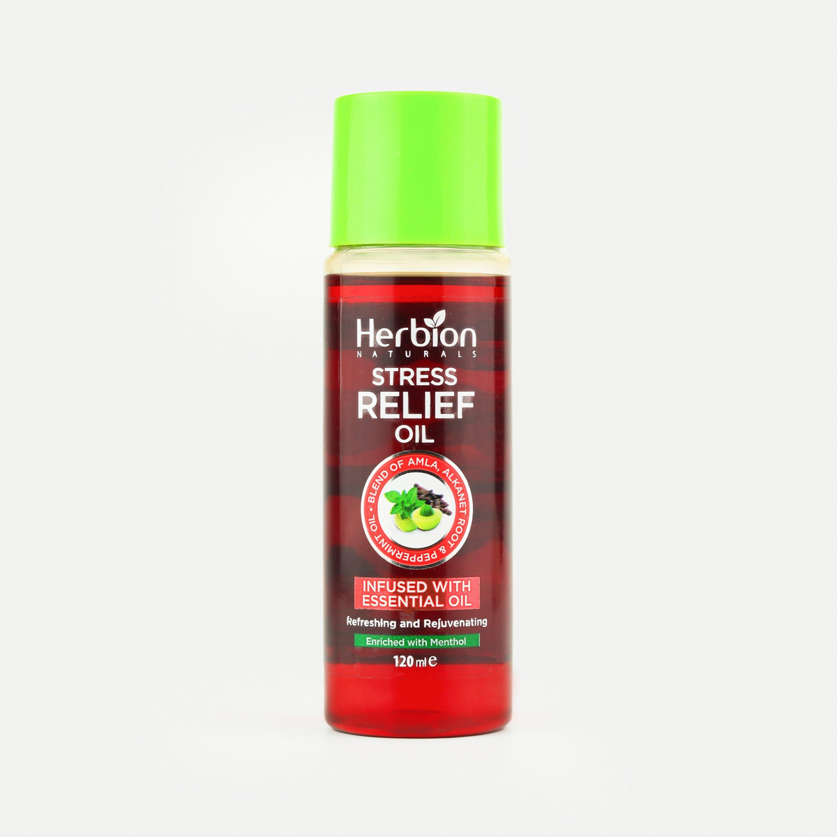 Herbion Naturals Stress Relief Oil 120ml - Pure Cold Pressed Oil