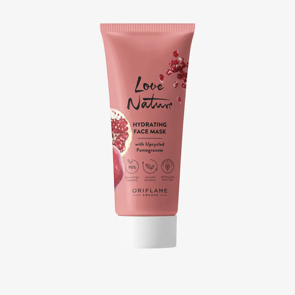 Oriflame Love Nature Hydrating Face Mask with Upcycled Pomegranate 30 ml