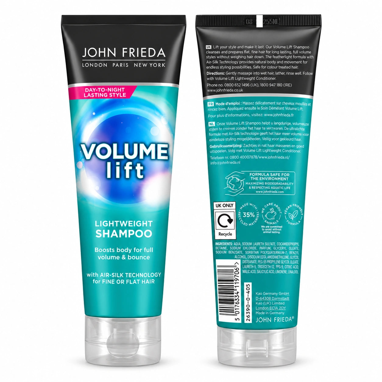 John Frieda Volume Lift Lightweight Shampoo 250ml