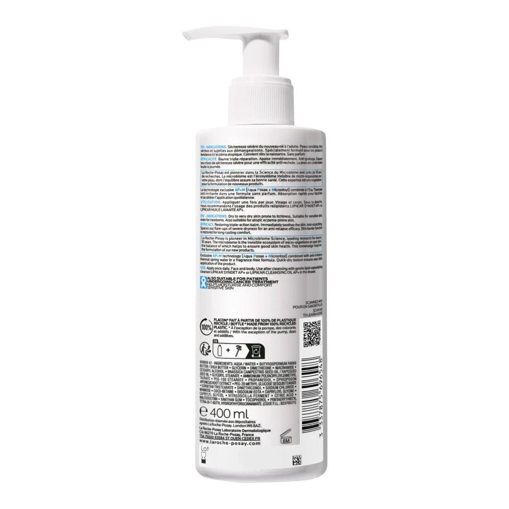 La Roche-Posay Lipikar AP+M Triple Repair Body Moisturizer 400ml