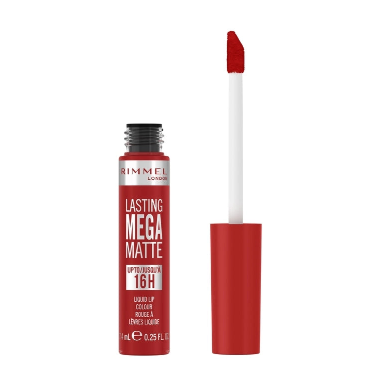 Rimme Lasting Mega Matte liquid lip color 500-Fire Starter