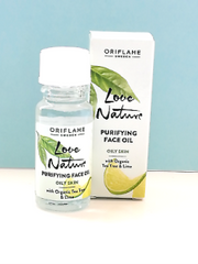 Oriflame Love Nature Purifying Face Oil with Organic Tea Tree Lime 10ml