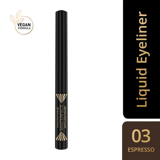 MF Masterpiece Matte Liquid Eyeliner   03 Espresso